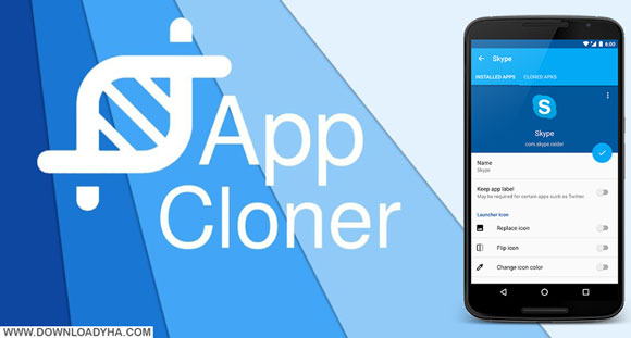 دانلود اپ کلونر App Cloner 1.2.14 Full - نصب همزمان چند نسخه از یک برنامه اندروید