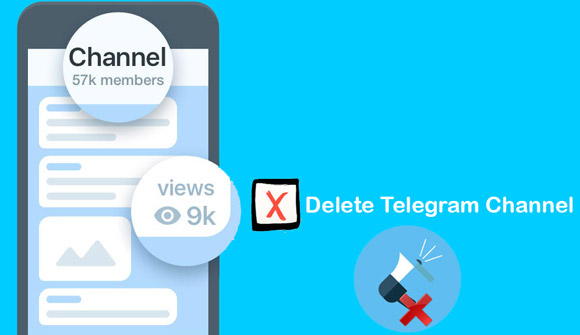 آموزش حذف کانال در تلگرام Delete Telegram Channel