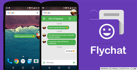دانلود Flychat 1.05 - مسنجر فلای چت برای اندروید