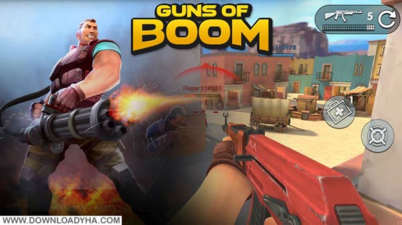 دانلود Guns of Boom 1.0.17 - بازی اکشن اسلحه بوم برای اندروید