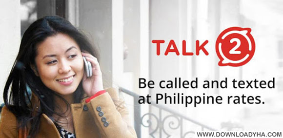 دانلود تالک تو Talk2: FREE SMS 3.0.16 - ساخت شماره مجازی فیلیپین در اندروید
