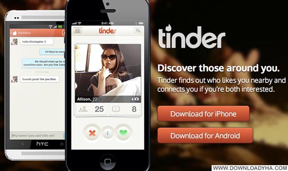 دانلود Tinder 6.0.0 - نرم افزار شبکه اجتماعی تیندر برای اندروید
