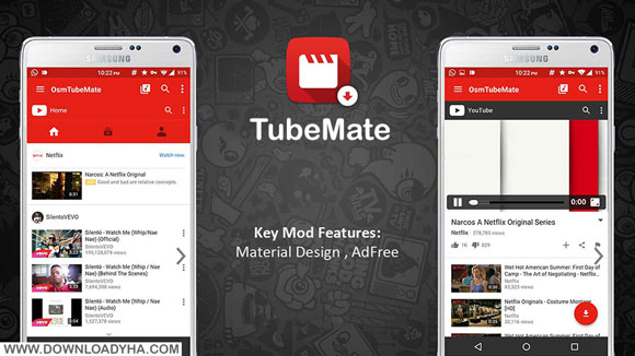 TubeMate YouTube Downloader 2.2.9.677 - برنامه دانلود از یوتیوب برای اندروید
