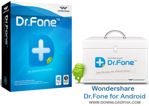 Wondershare Dr.Fone for Android 5.7.0.9 - نرم افزار بازیابی اطلاعات اندروید