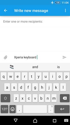 دانلود Xperia™ keyboard 7.2.A.0.32 - نرم افزار کیبورد اکسپریا برای اندروید
