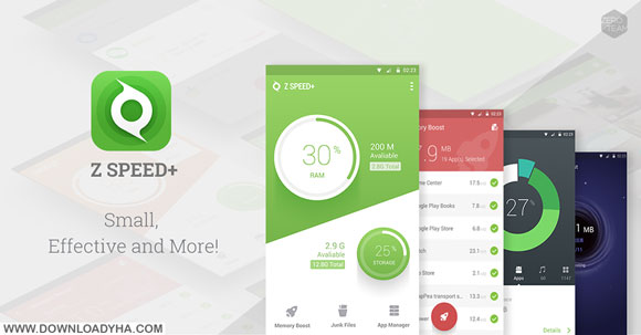 دانلود Z Speed+ 2.3.7 - اپلیکیشن افزایش سرعت گوشی اندروید