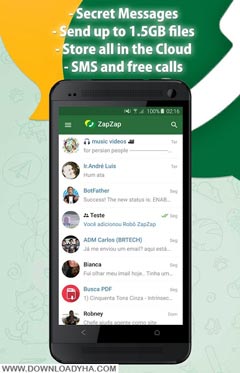 دانلود ZapZap Messenger 29.2.10 - مسنجر زپ زپ اندروید