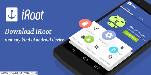 دانلود iRoot 3.0.4 - روت کردن دستگاه های اندروید با یک کلیک